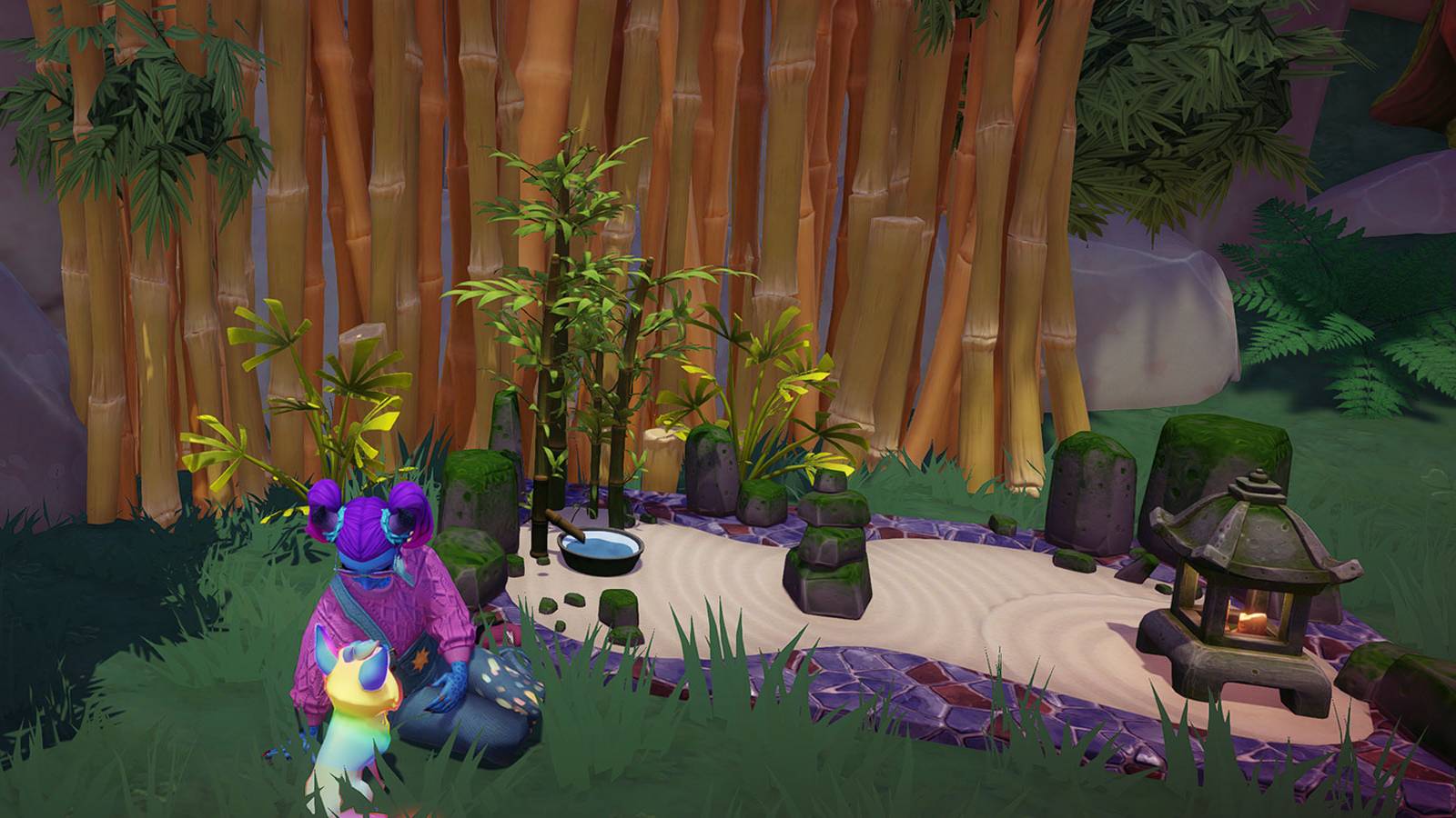 Zen Garden furniture item in Disney Dreamlight Valley
