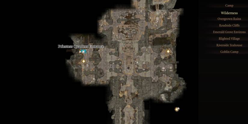 defiled temple entrance