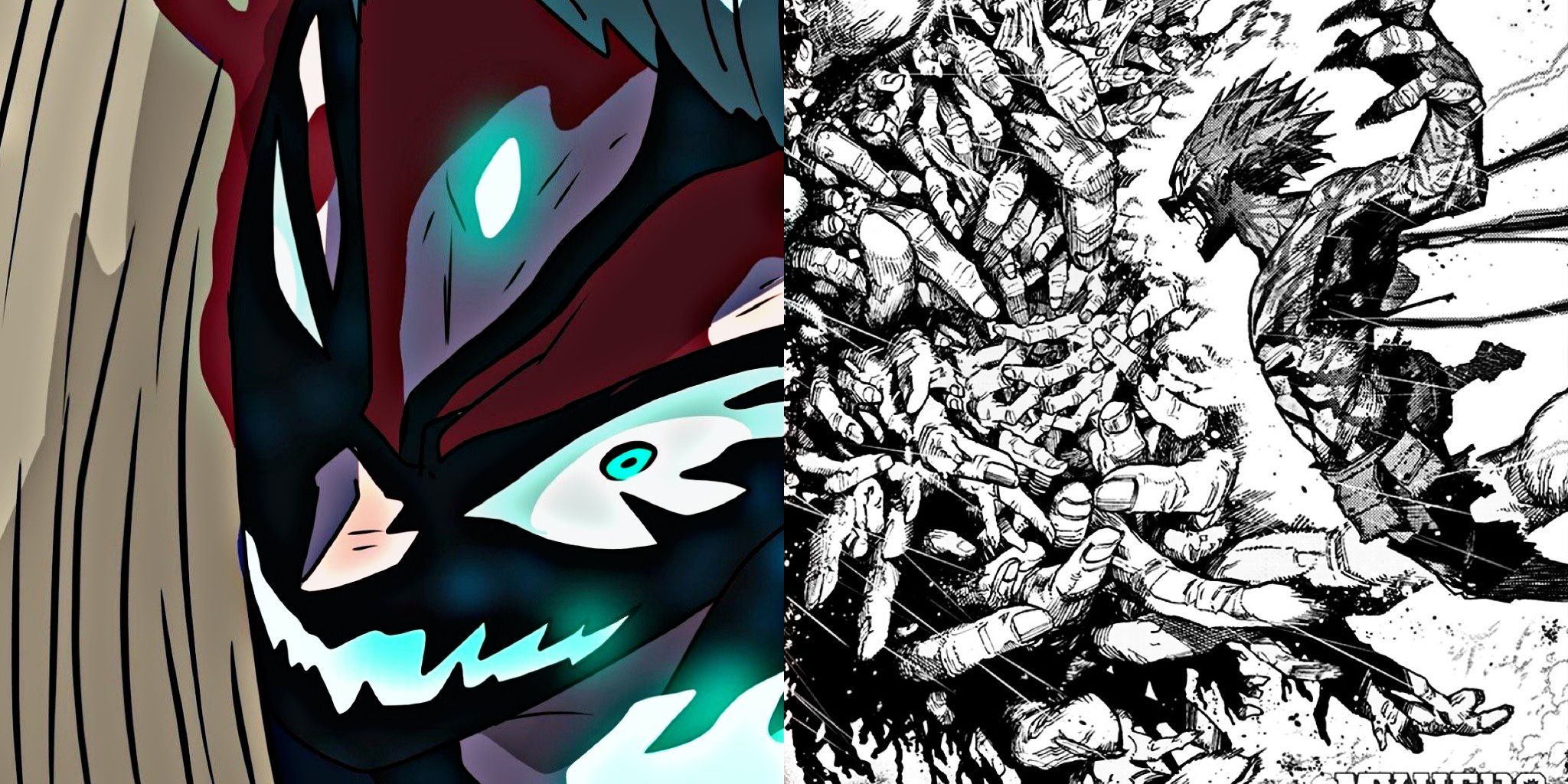 deku vs shigaraki final stand my hero academia mha 416