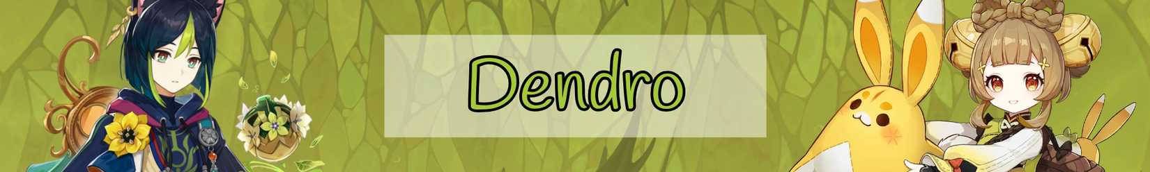 an image of the stained glass-like ceiling of the realm of beginnings domain before purification with tighnari and yaoyao superimposed over it and text that says dendro