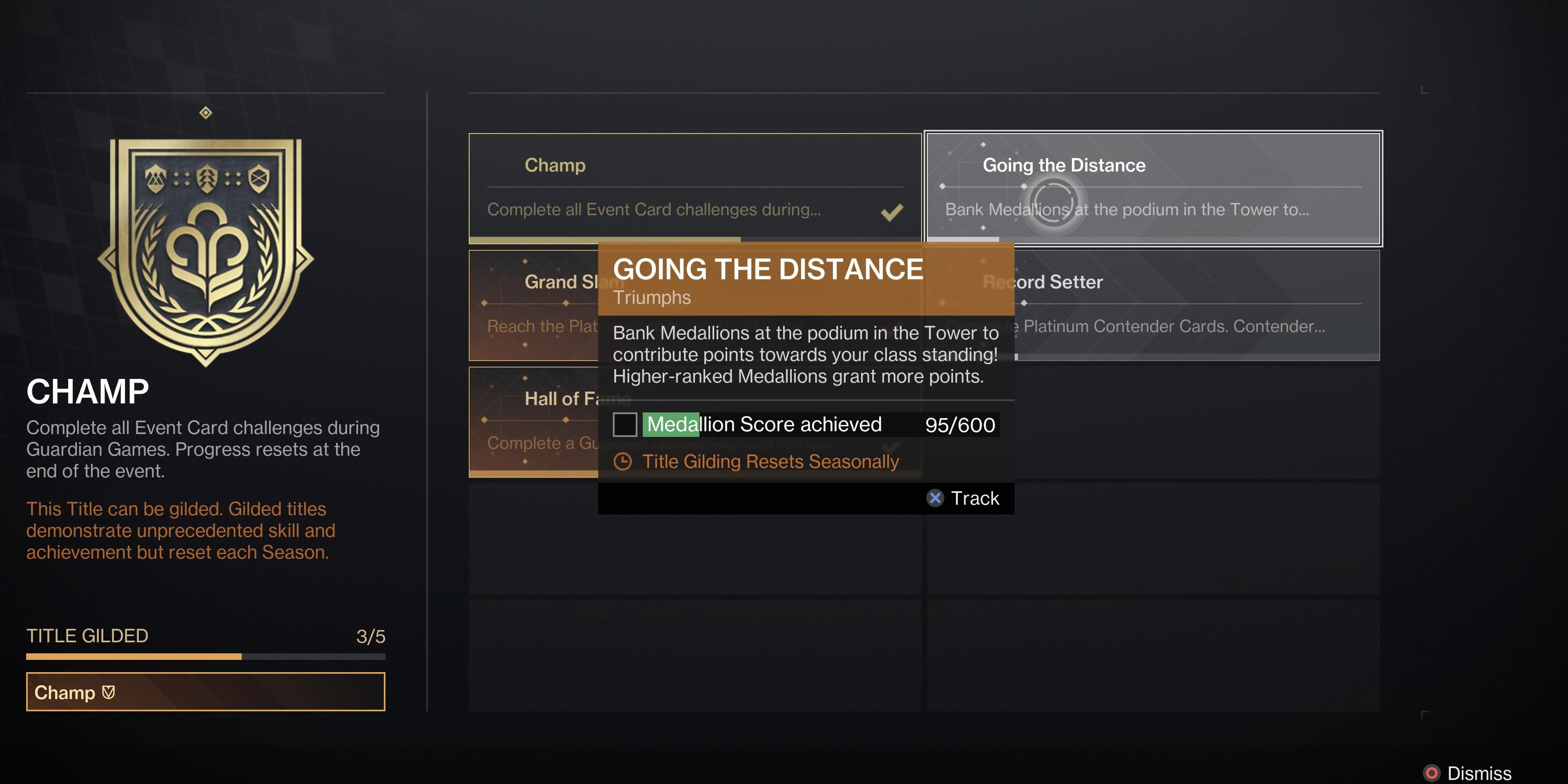 champ gilded title screen - Champ Title Gilding (Guardian Games 2024)