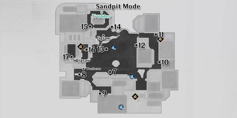 dewlight pavilion sandpit city honkai star rail hsr treasure chest trotter lordly trashcan location