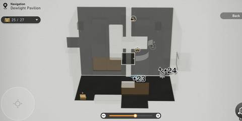 dewlight pavilion treasure chest location 23 to 24 in honkai star rail hsr