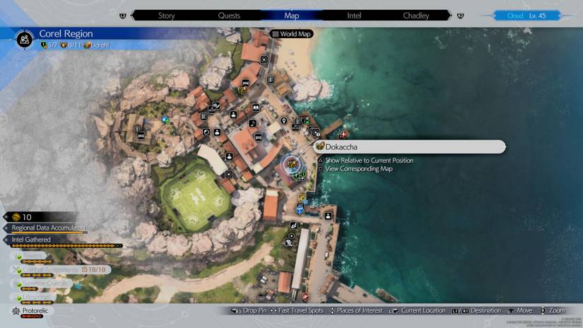 Dokaccha in Costa del Sol Final Fantasy 7 Rebirth