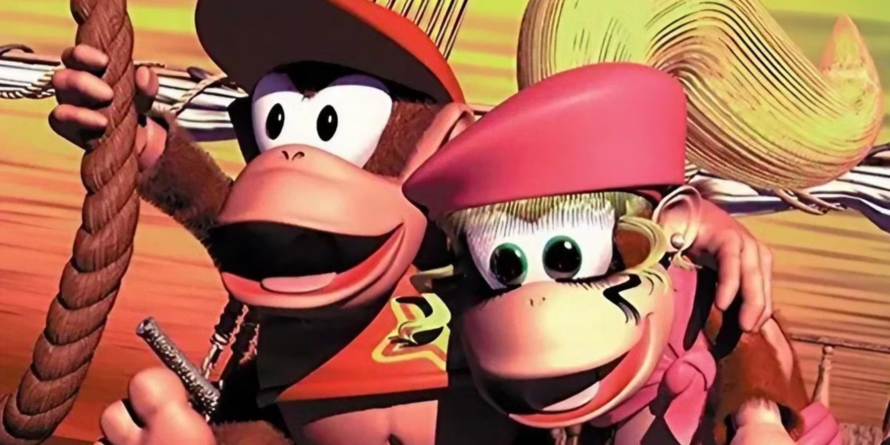 Donkey Kong Country 2 art