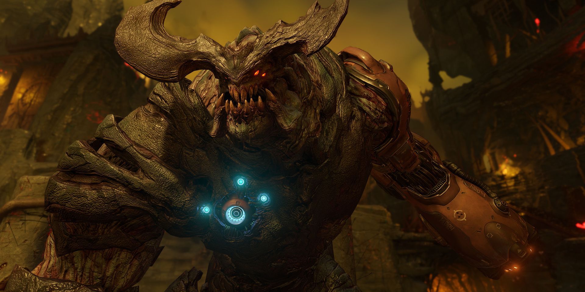 A large enemy in Doom