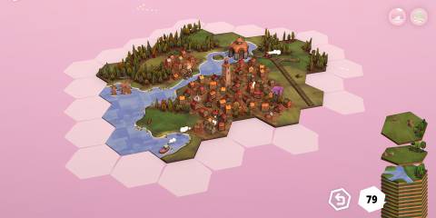 A small island in Dorf Romantik