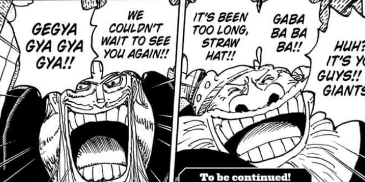 dorry and brogy save luffy one piece 1111