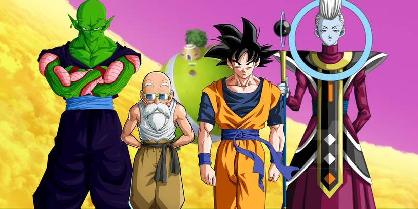 Dragon Ball Best Mentors Piccolo Roshi Goku Whis - Featured