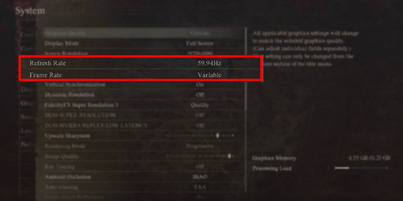 Dragon's Dogma 2 120 FPS 60 FPS Refresh rate Frame Rate Options