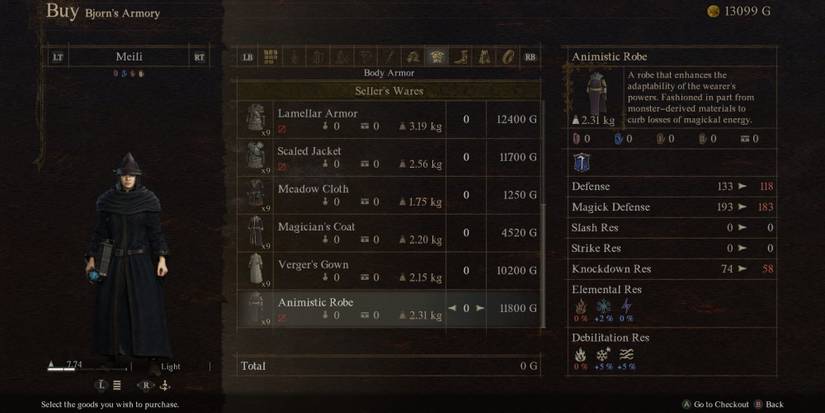 Dragon's Dogma 2 Animistic Robe