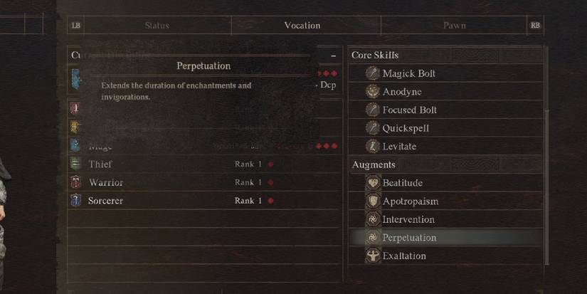 Dragon's Dogma 2 - Augment Examples