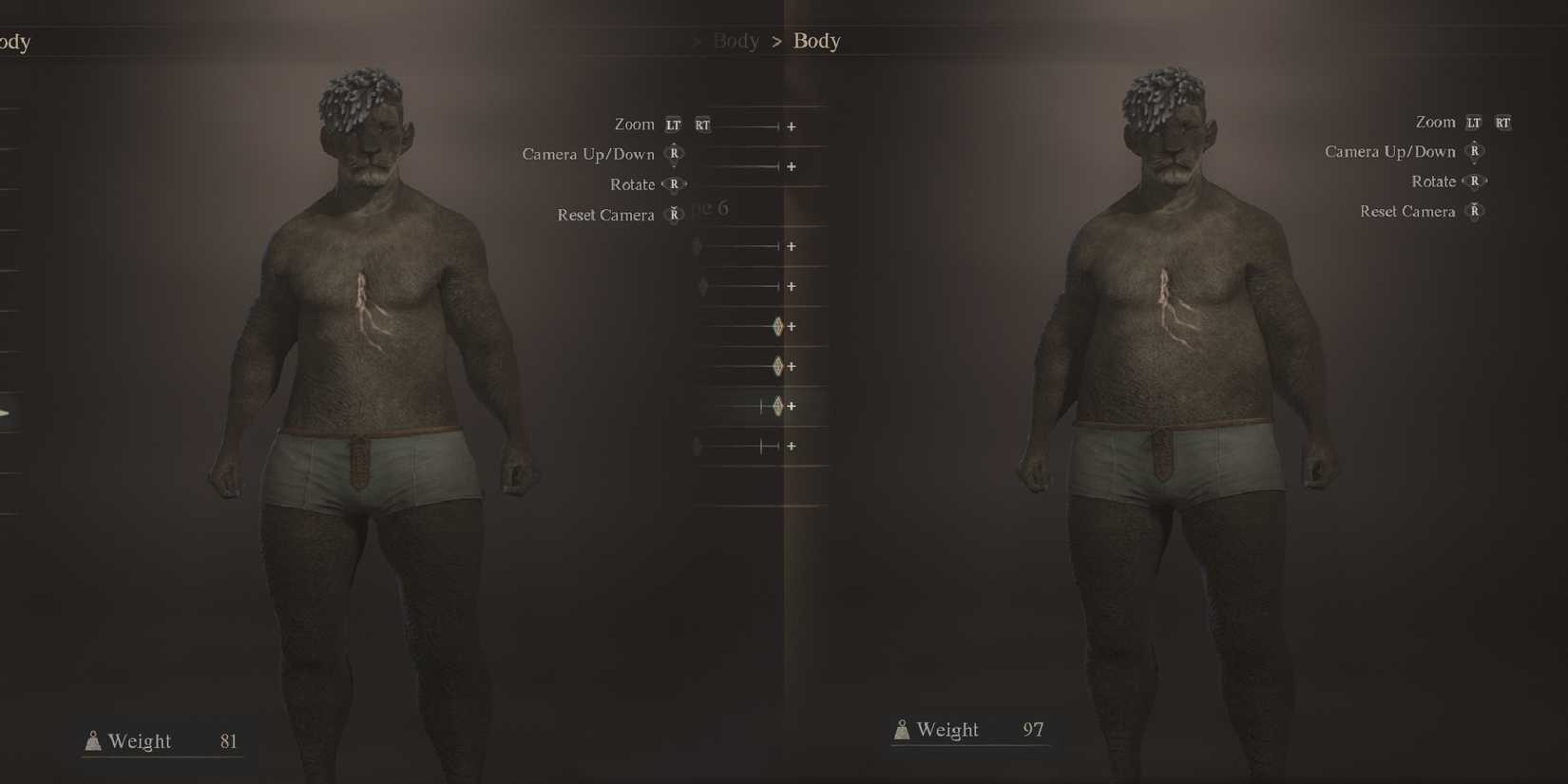 Dragon's Dogma 2 - Beastren Differences Between Two Weights