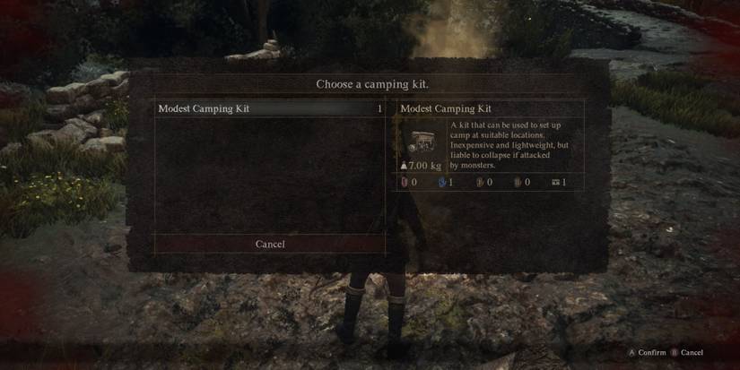 Dragon's Dogma 2 Camping Kit