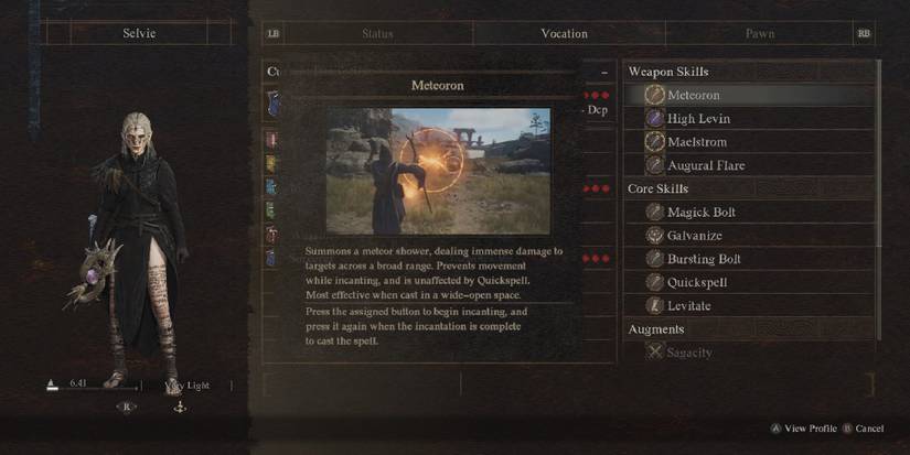 Dragon's Dogma 2 - Example Of Strong Sorcerer Build