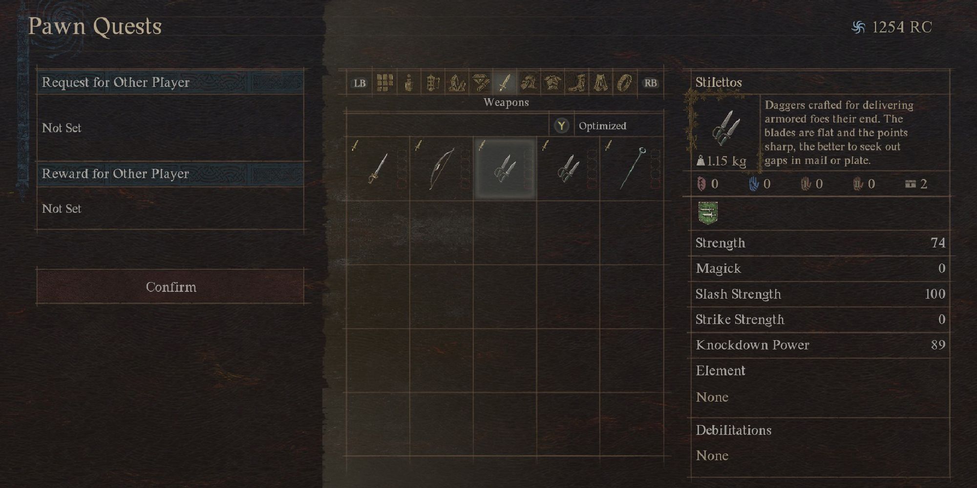 Dragon's Dogma 2 - Giving Weapon As Reward For Pawn Quest