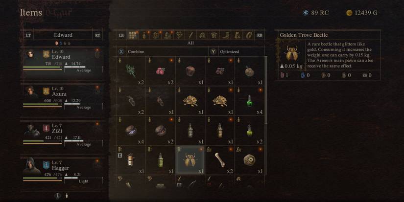 Dragon's Dogma 2 Golden Trove Beetle