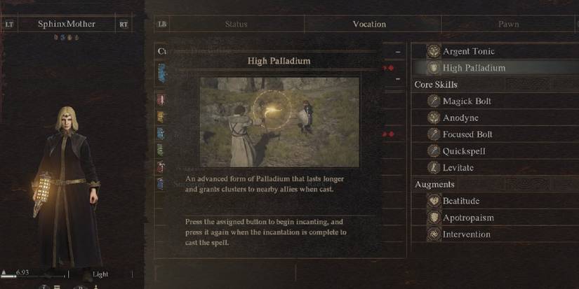 Dragon's Dogma 2 - High Palladium Description