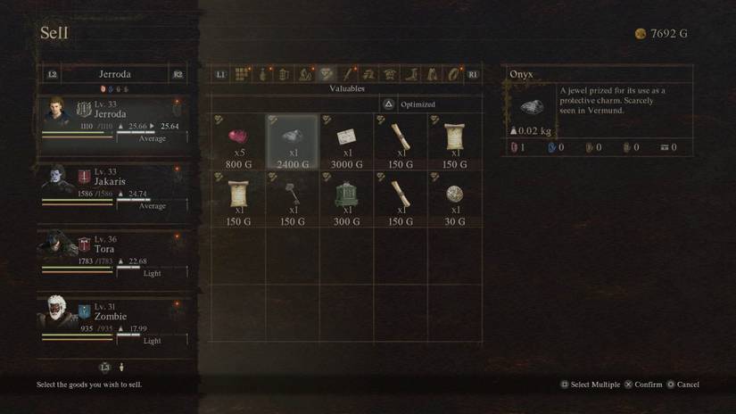 Dragon's Dogma 2 Jasper Onyx Tiger Eye1