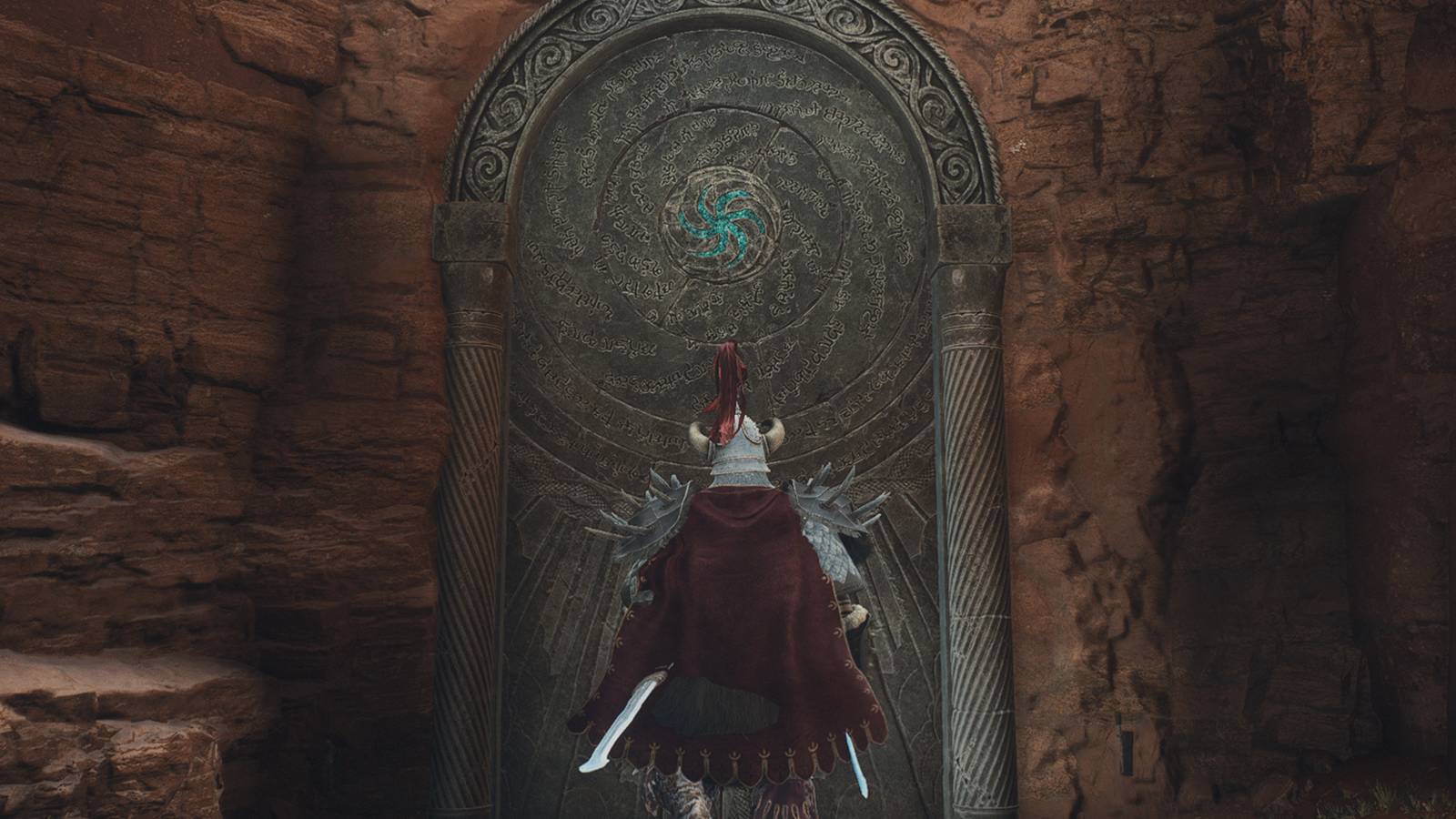 Dragon's Dogma 2 - Looking Up At Spellseal Door