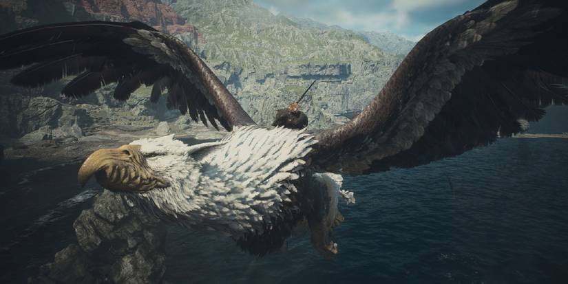 Dragon's Dogma 2 - Riding On A Griffin