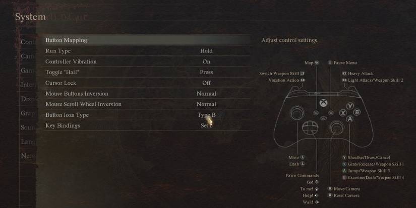 Dragon's Dogma 2 - Soulslike Control Scheme