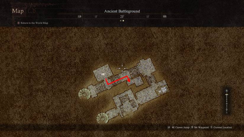 dragons dogma 2 ancient battleground key use