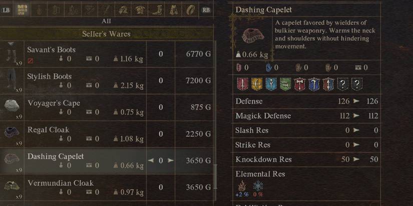 Dragons Dogma 2 Best Cloaks Dashing Capelet