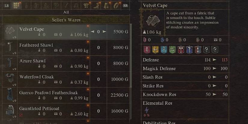 Dragons Dogma 2 Best Cloaks Ian Harve Village Velvet Cape