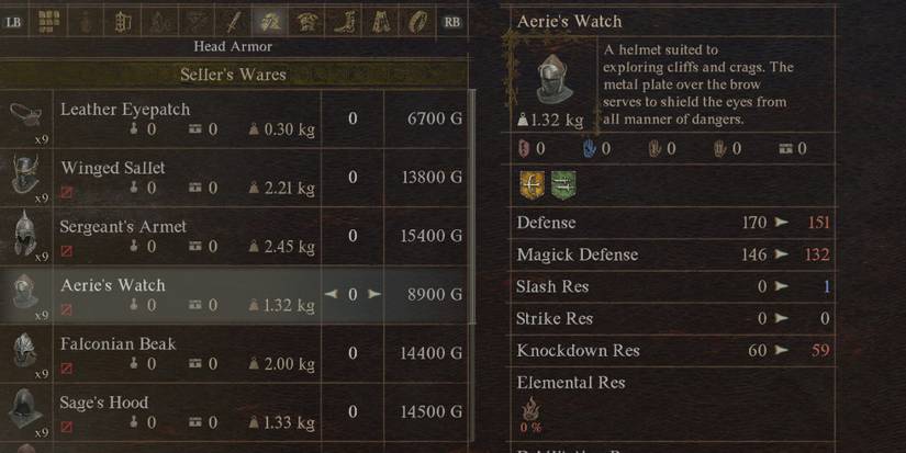 Dragons Dogma 2 Best Helmets Head Armor Aeries Watch