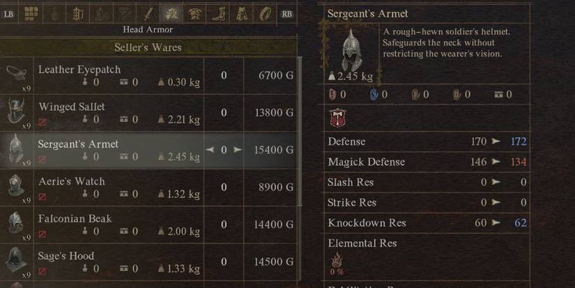 Dragons Dogma 2 Best Helmets Head Armor Winged Sallet