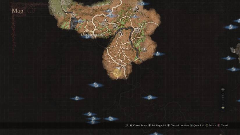 Dragons Dogma 2 Mercy Map