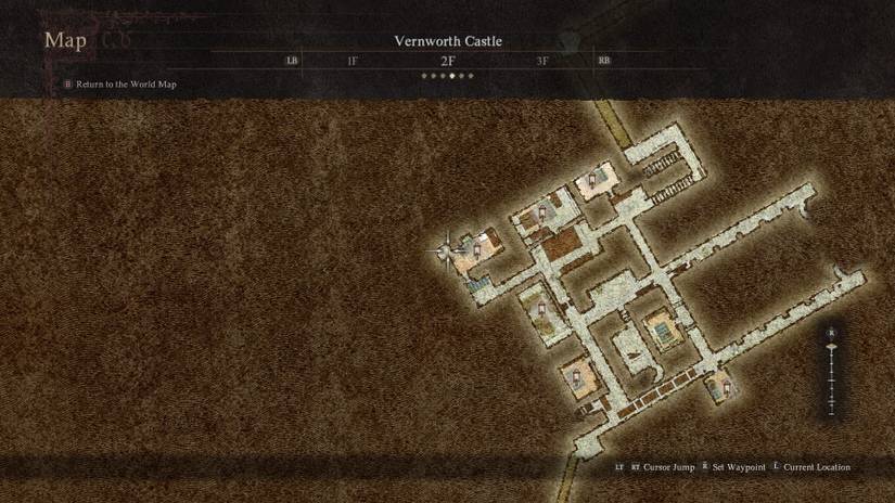 Dragons Dogma 2 Svens Chamber Map