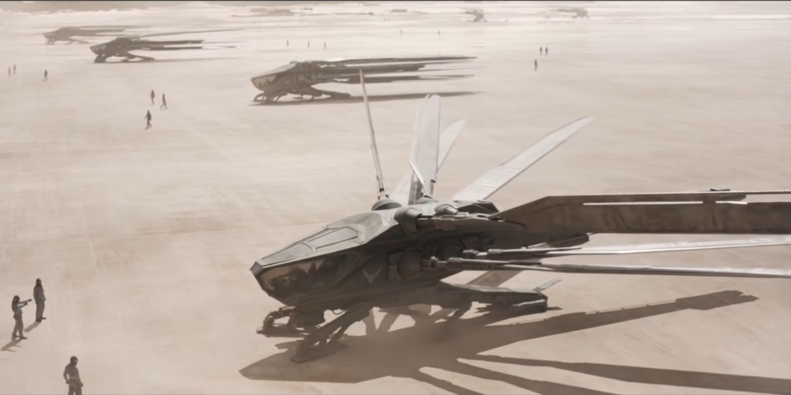 Ornithopters in Dune (2021).