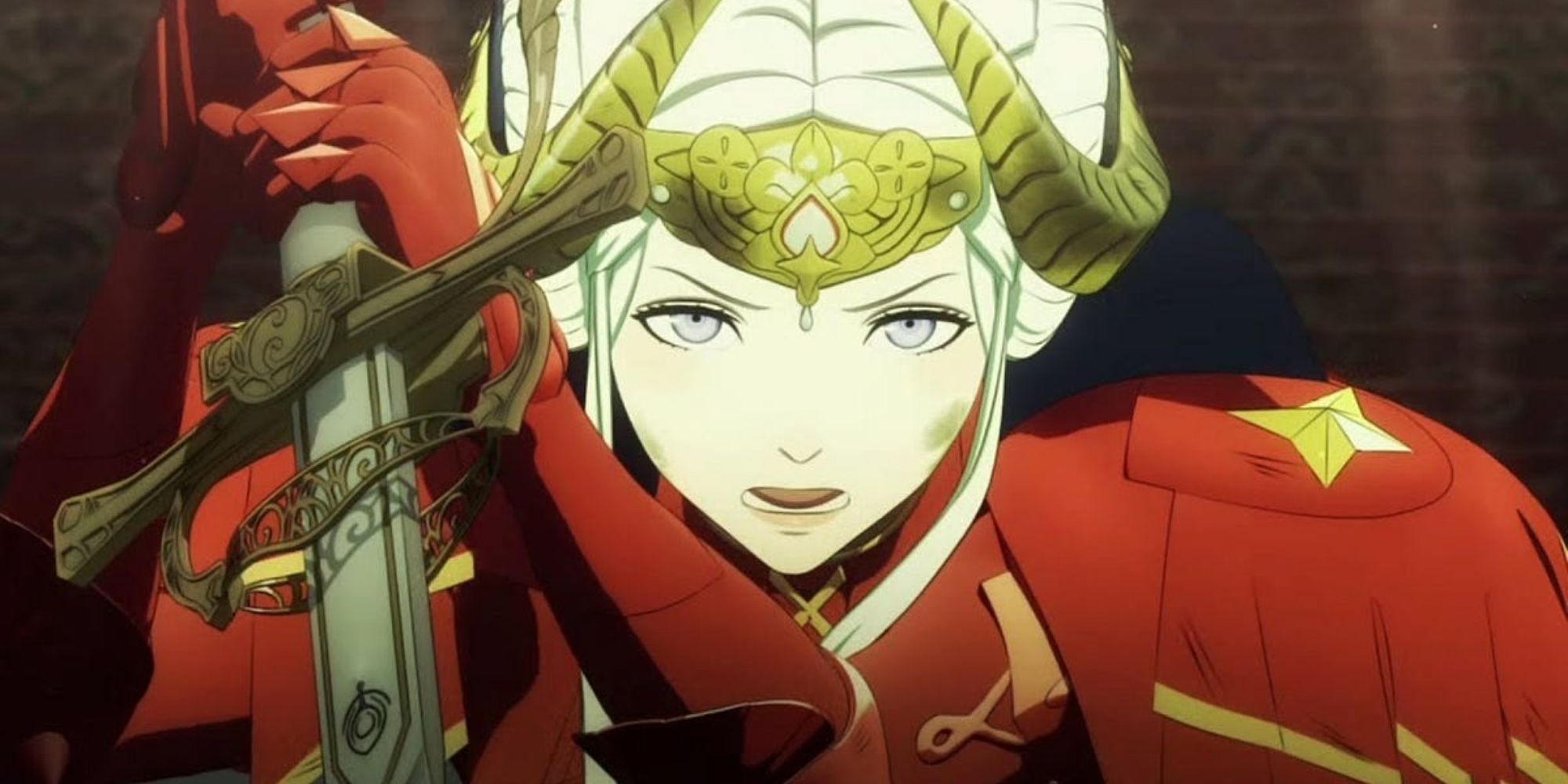 Edelgard in her Flame Emperor attire