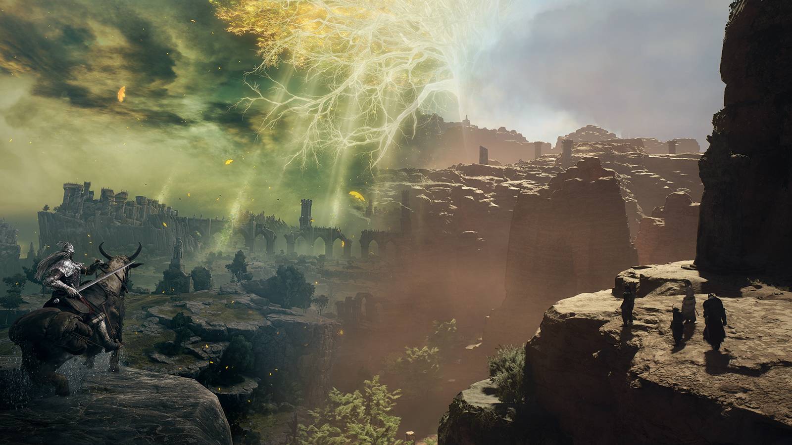 Elden Ring Dragon's Dogma 2 open world mashup