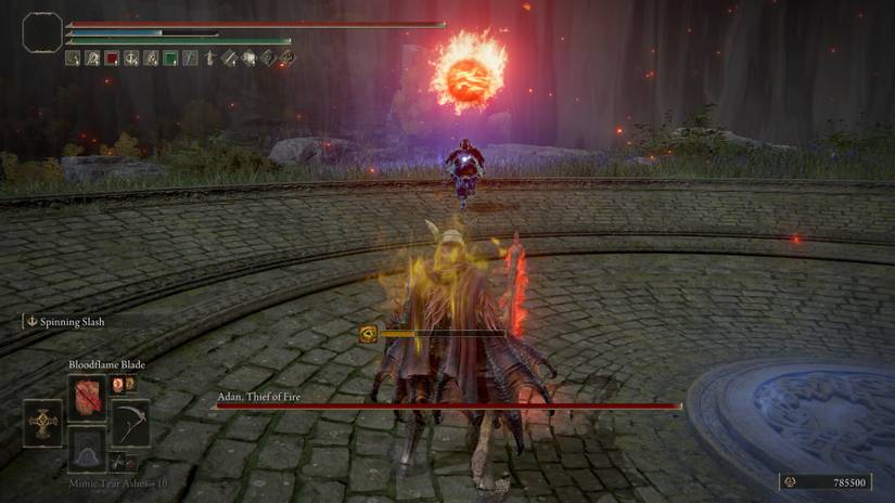 Elden Ring - Fighting Adan in Malefactor's Evergaol