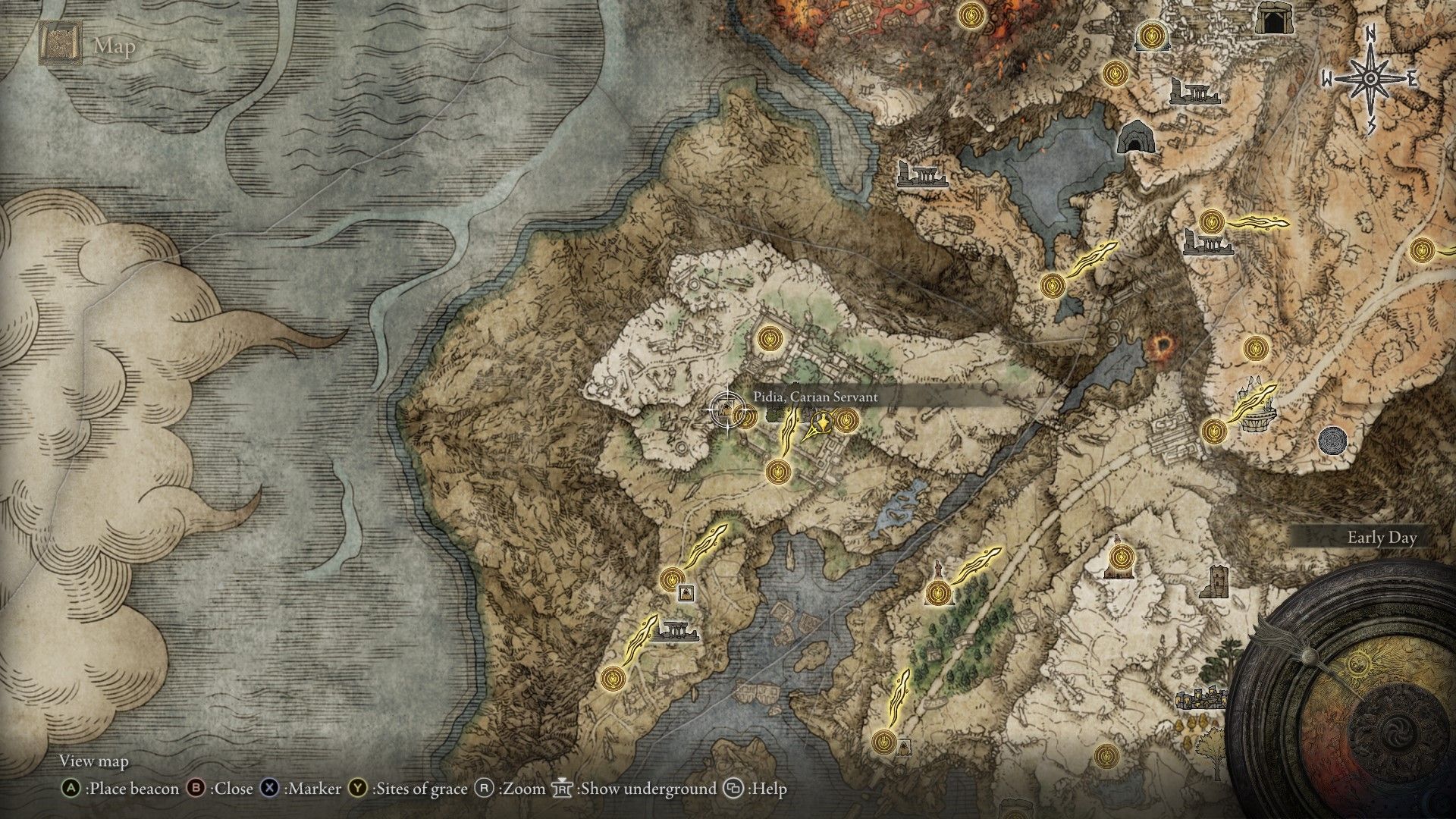 Elden Ring - Pidia Carian Servant location