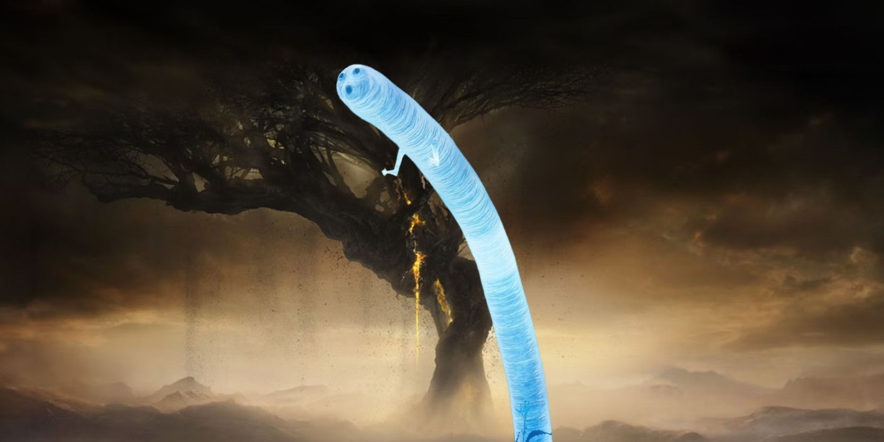 Elden Ring Shadow of the Erdtree Blue Worm Guy