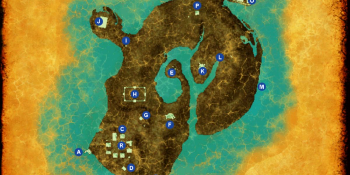Elder Scrolls Map Size TES Legend Battlespire Level 5 Layout