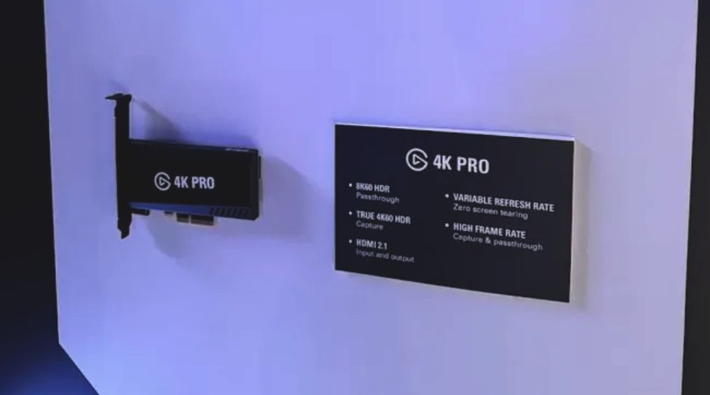 Carte D'acquisition Vidéo Elgato 4K Pro – 8K60/4K60 HDR10 – Interne PCIe – Ouvert Jamais Utilisé