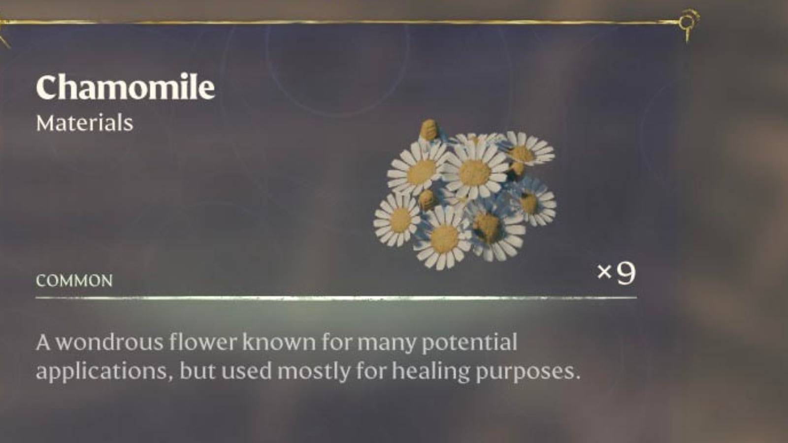 enshrouded chamomile