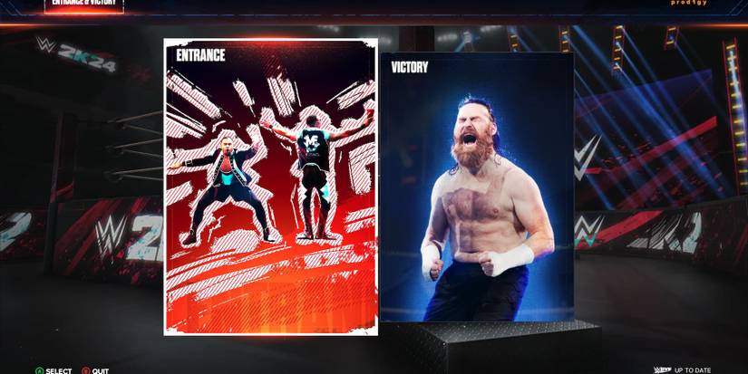 entrance creation menu wwe 2k24