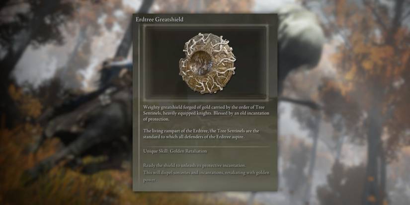 Erdtree Greatshield in Elden Ring