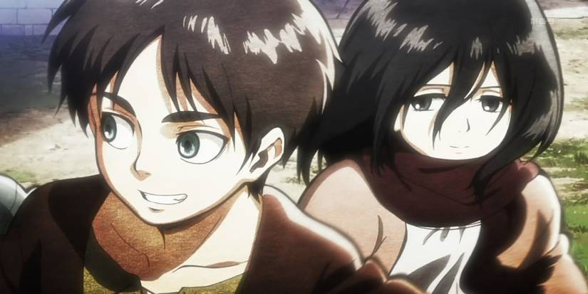 Eren and Mikasa kids