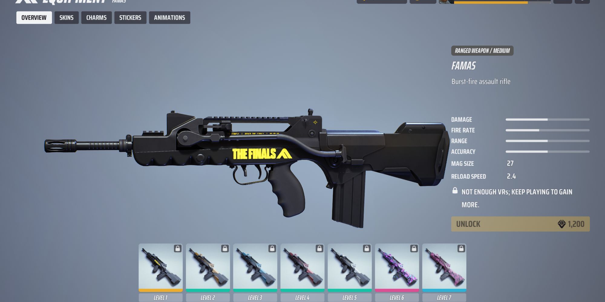 Best weapons for Medium builds in The Finals - FAMAS