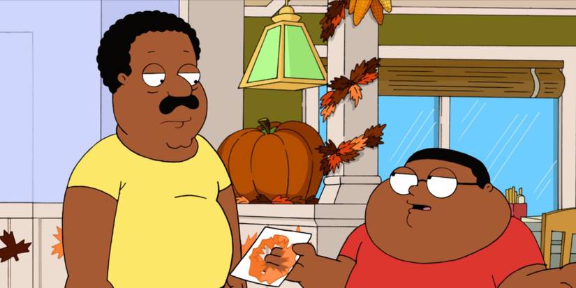 Cleveland Brown and Cleveland Brown Jr. in The Cleveland Show