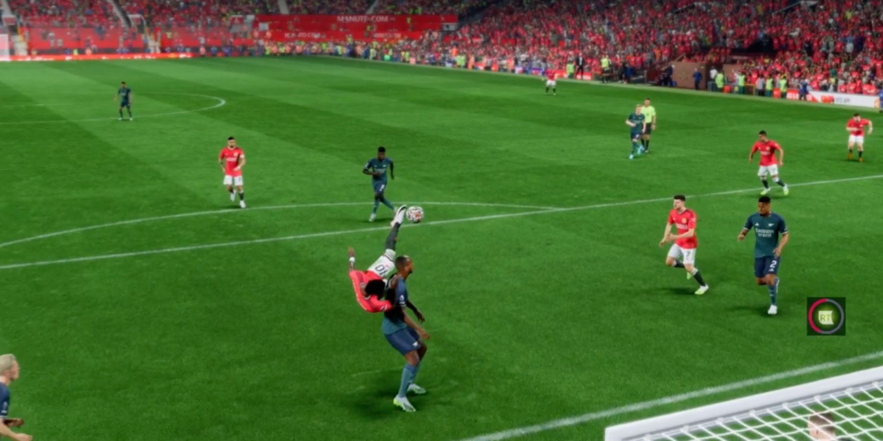 a bicycle kick in fc 24.