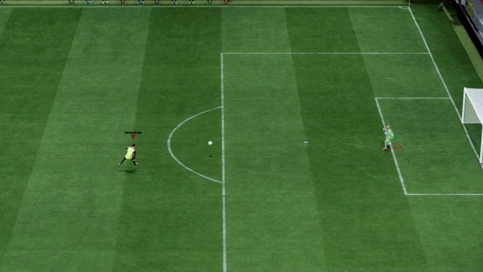 a curl shot in ea sports fc 24.