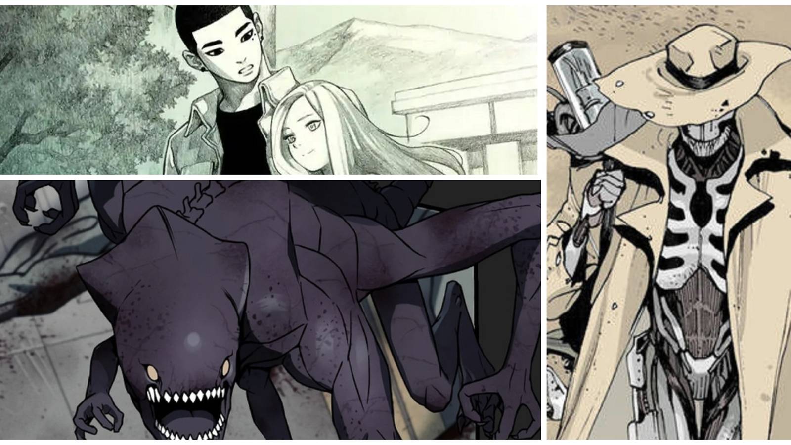 featue image for Best Dark Sci-Fi Manhwa